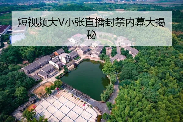 短视频大V小张直播封禁内幕大揭秘